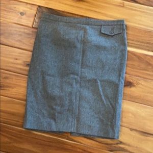 Gap wool pencil skirt